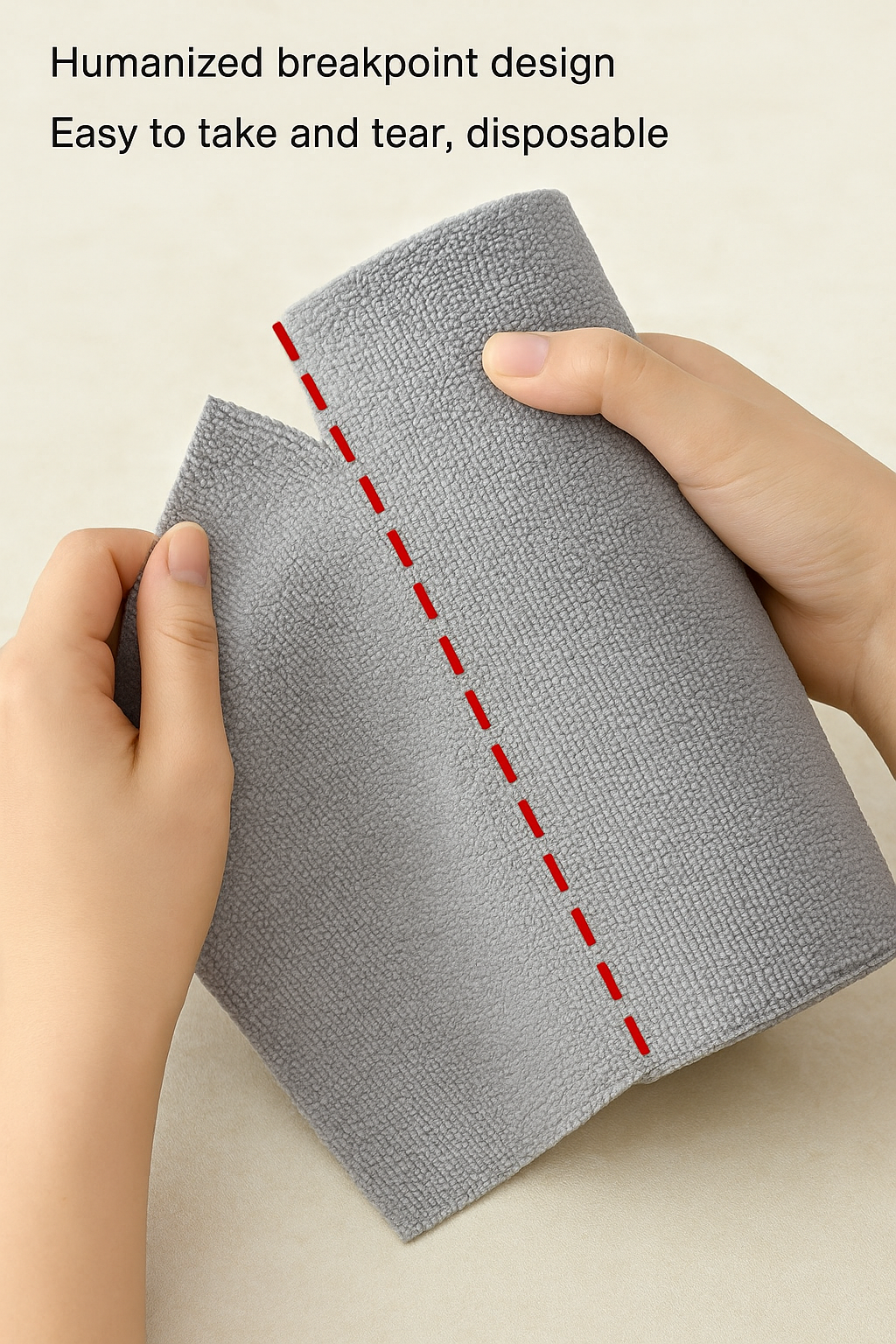 Microfiber Reusable Cleaning Cloth Roll (25 Sheets)