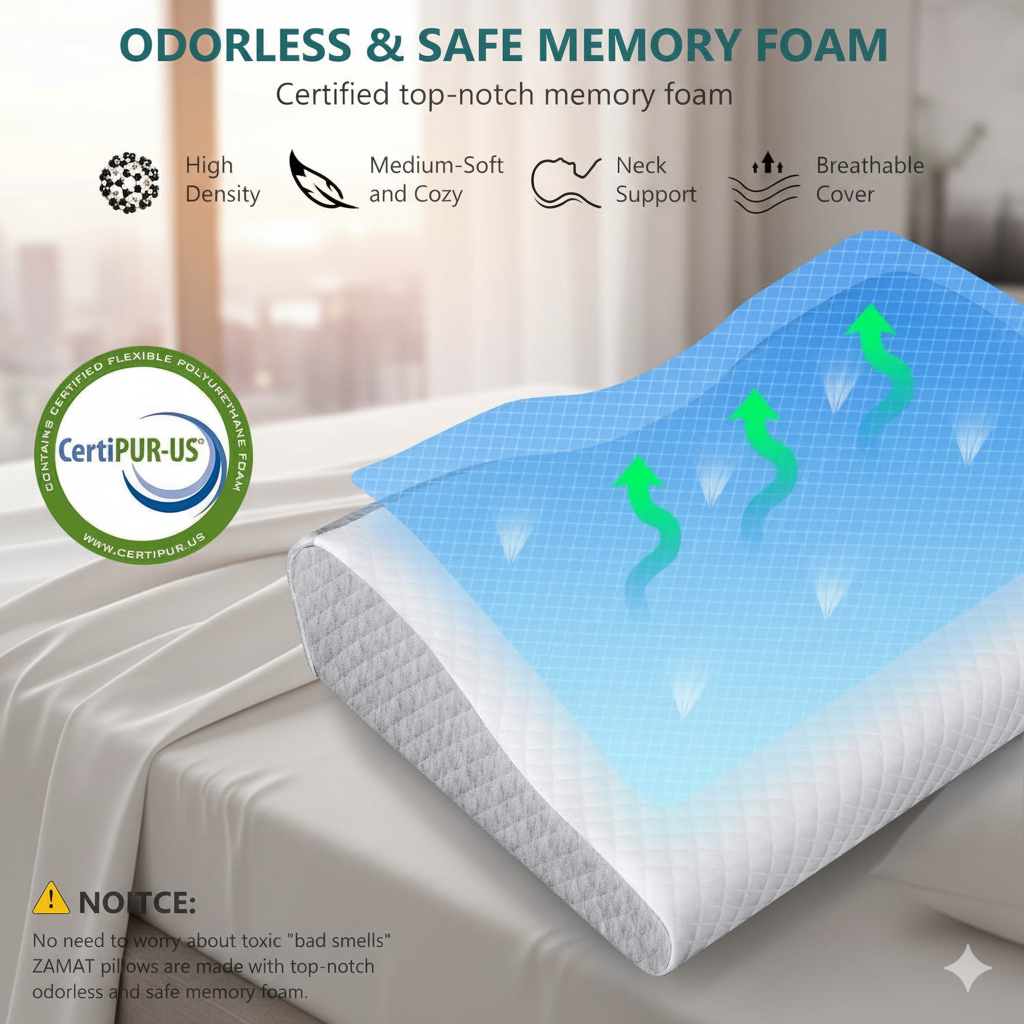 ErgoRest Neck Support Pillow