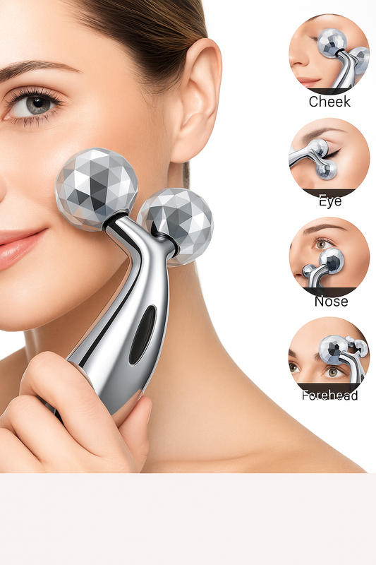 3D Face Roller Massager – Lifting, Firming & Beauty Tool