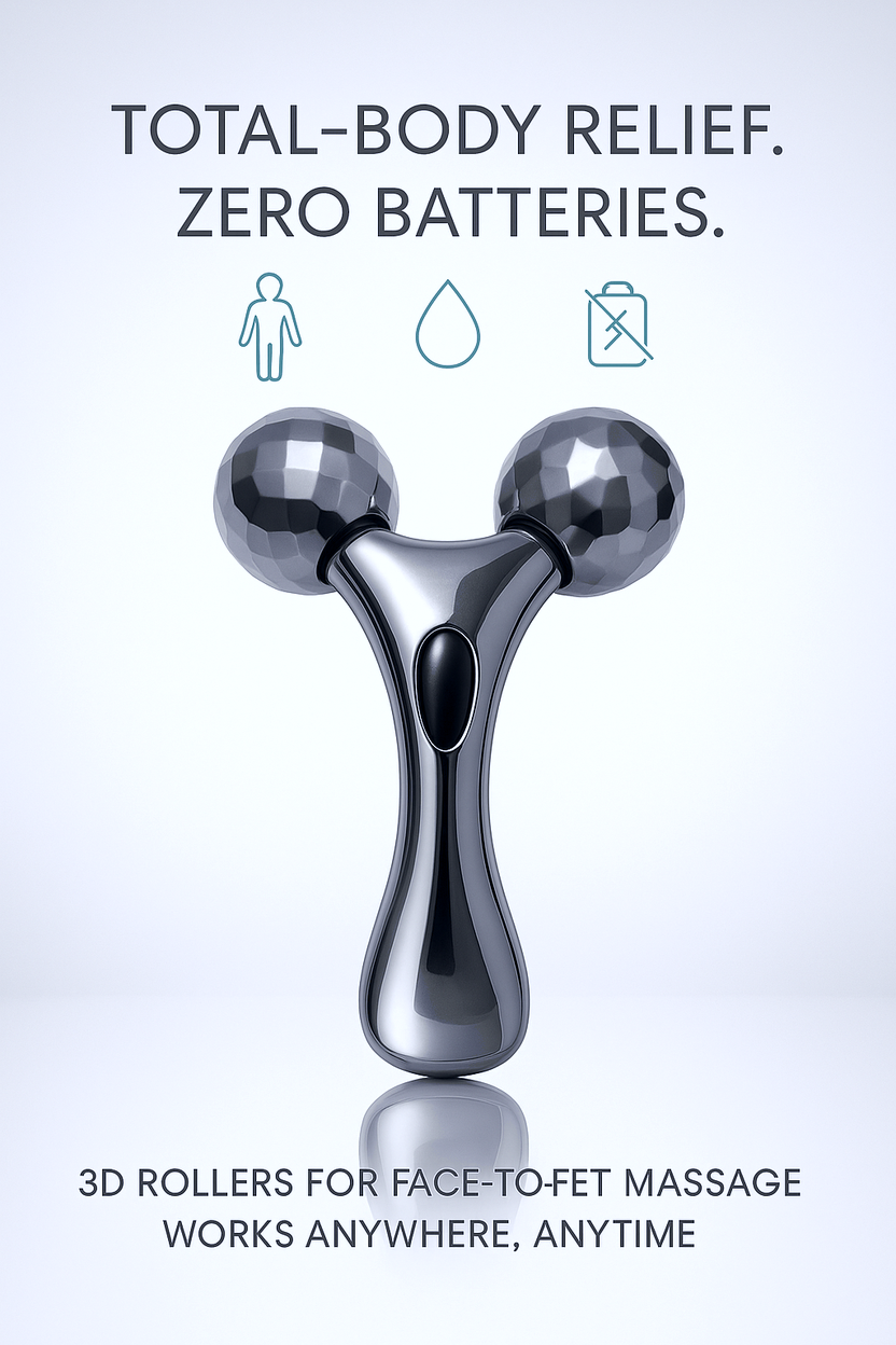 3D Face Roller Massager – Lifting, Firming & Beauty Tool