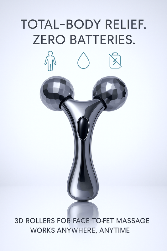 3D Face Roller Massager – Lifting, Firming & Beauty Tool