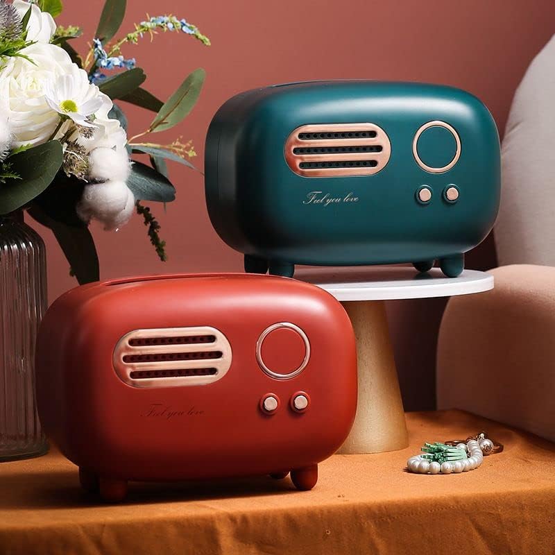 Vintage Radio Box Tissue Holder - Retro Home Décor Essential